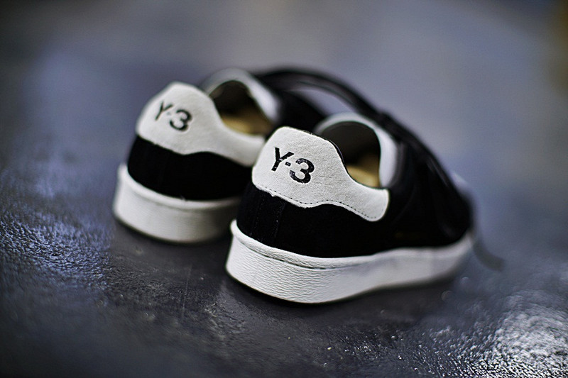 Adidas Y-3 Super Knot Superstar  贝壳头前卫板鞋  黑白 图片5