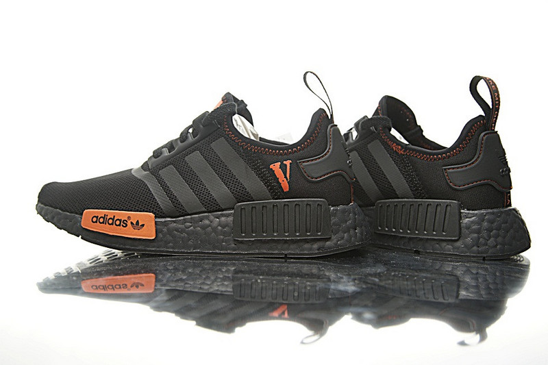 Adidas NMD Custom R_1 Boost  黑橘 图片2