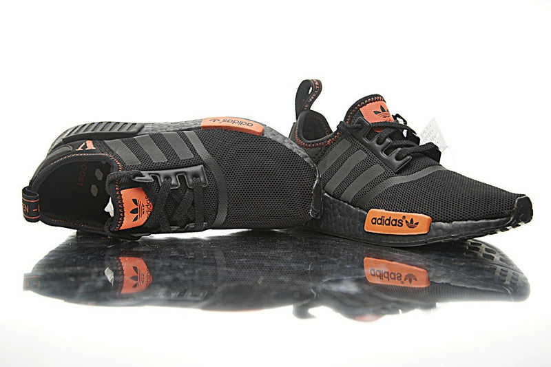 Adidas NMD Custom R_1 Boost  黑橘 图片5