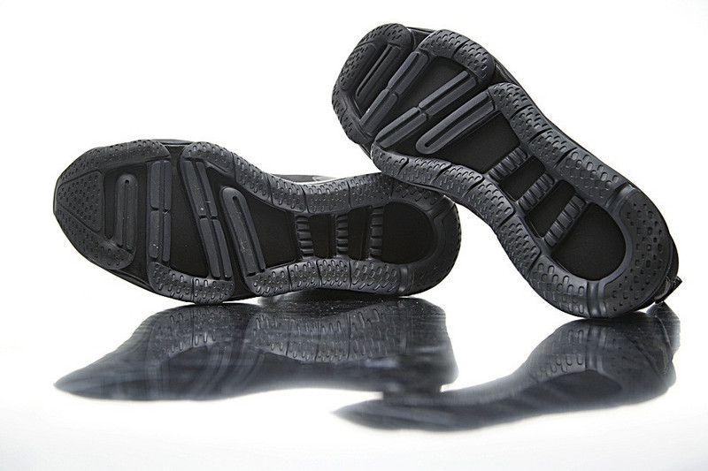 Nike Air Max DLX 20PSI系列全掌气垫跑鞋  水泥灰黑桔红 图片5