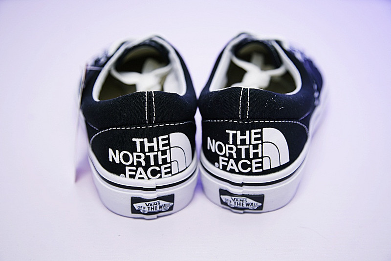 Vans The North Face x Vans ERA 帆布硫化板鞋  格子黑白 图片3