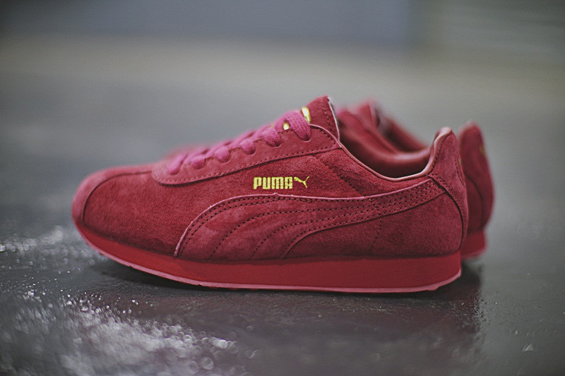 彪马都灵Puma Turin Suede vintage sneaker 复古红 图片1