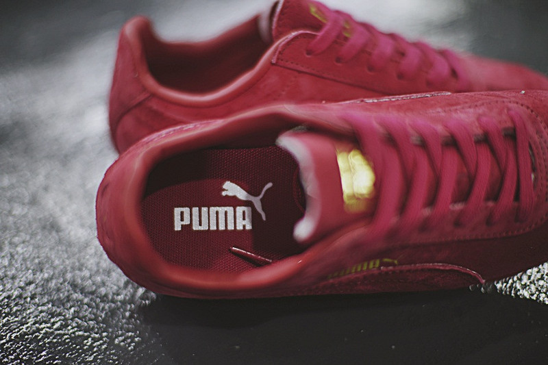 彪马都灵Puma Turin Suede vintage sneaker 复古红 图片4