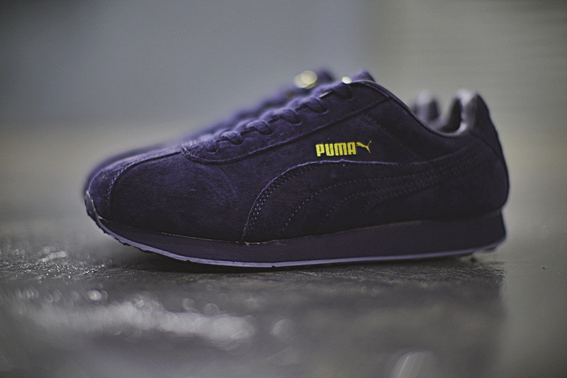 彪马都灵Puma Turin Suede vintage sneaker 紫色 图片3