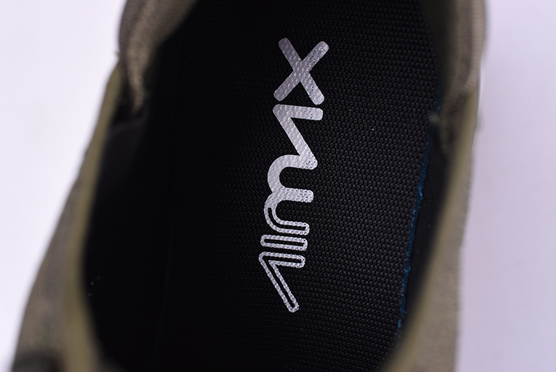 Nike Air Max 270系列后跟半掌气垫慢跑鞋 军绿黑透明底 图片3