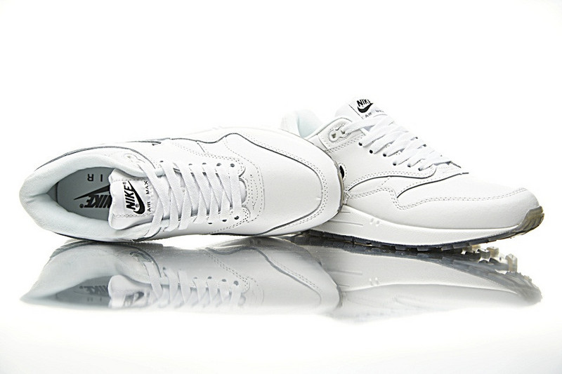 Nike Sportswear  Air Max Premium 1 SC 慢跑鞋  白黑勾 图片7