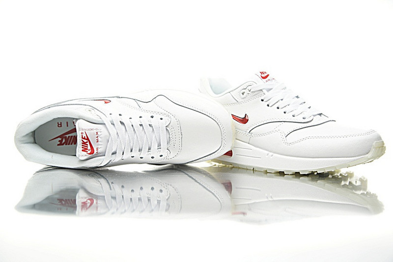 Nike Sportswear  Air Max Premium 1 SC 慢跑鞋  白红勾 图片7