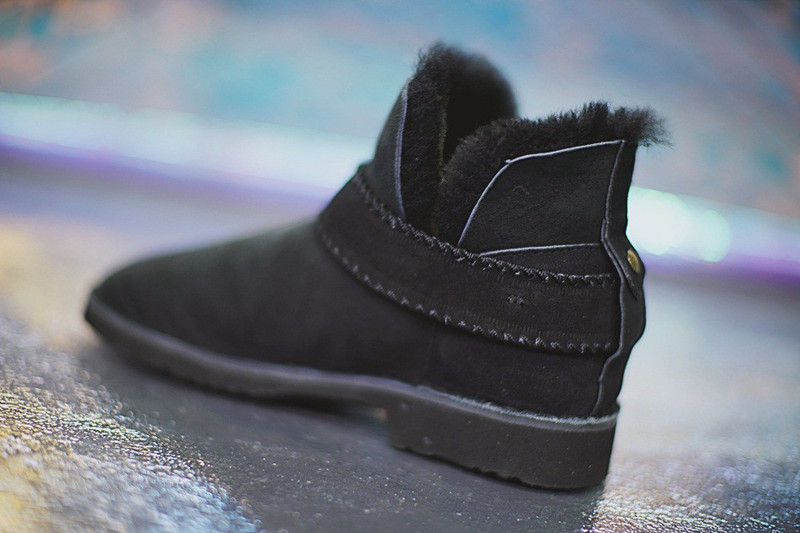 UGG  McKay  Winter  Boots   麦凯系列加绒短靴   全黑 图片3