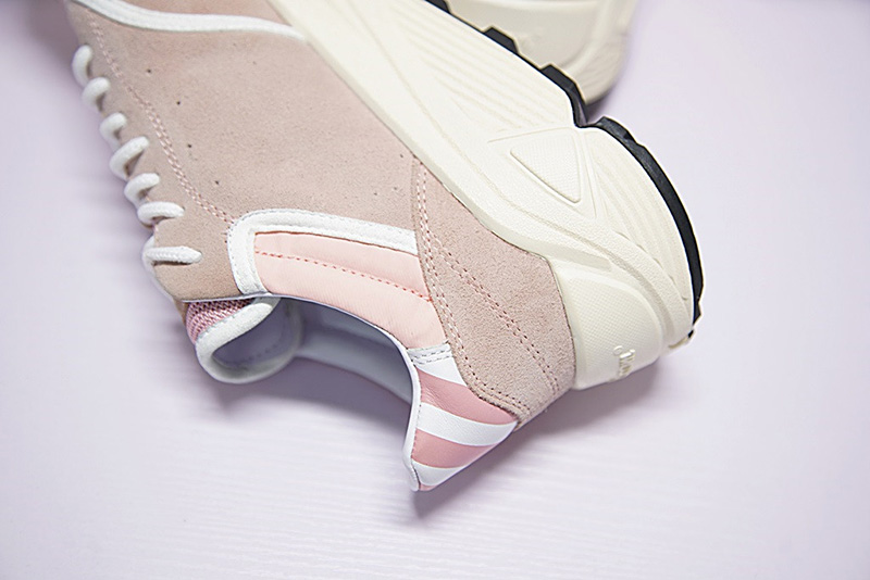 Off-white Arrow detail Low Sneakers 低帮复古慢跑鞋珊瑚粉米白 图片4
