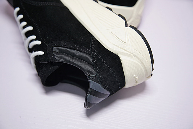 Off-white Arrow detail Low Sneakers 低帮复古慢跑鞋黑米白 图片4