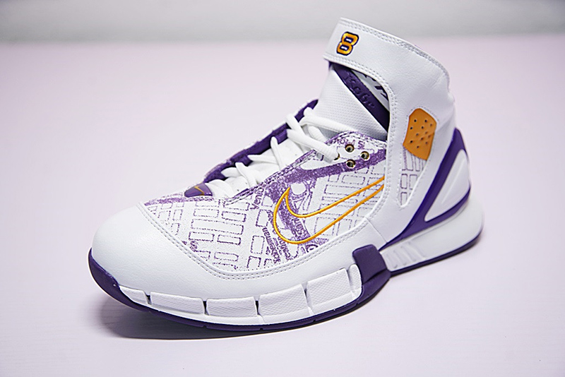 Nike Zoom Huarache 2K5 OG 系科比签名征战篮球鞋“湖人洛杉矶地图