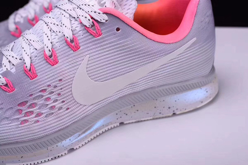 Nike Air Zoom Pegasus 34 BeTtrue透气跑步鞋银彩虹 图片4