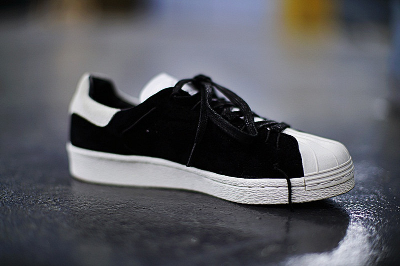 Adidas Y-3 Super Knot Superstar  贝壳头前卫板鞋  黑白 图片1