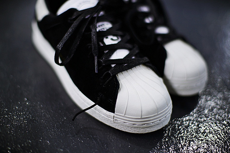 Adidas Y-3 Super Knot Superstar  贝壳头前卫板鞋  黑白 图片10