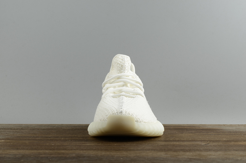 Adidas Yeezy Boost 350 V2 椰子鞋 全白Supreme联名