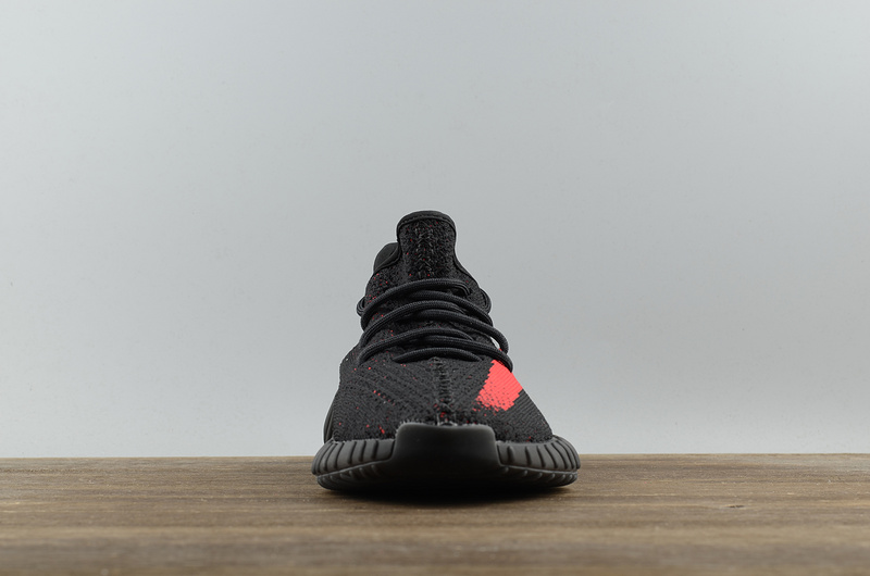 Adidas Yeezy Boost 350 V2 椰子鞋黑红Supreme联名 图片1