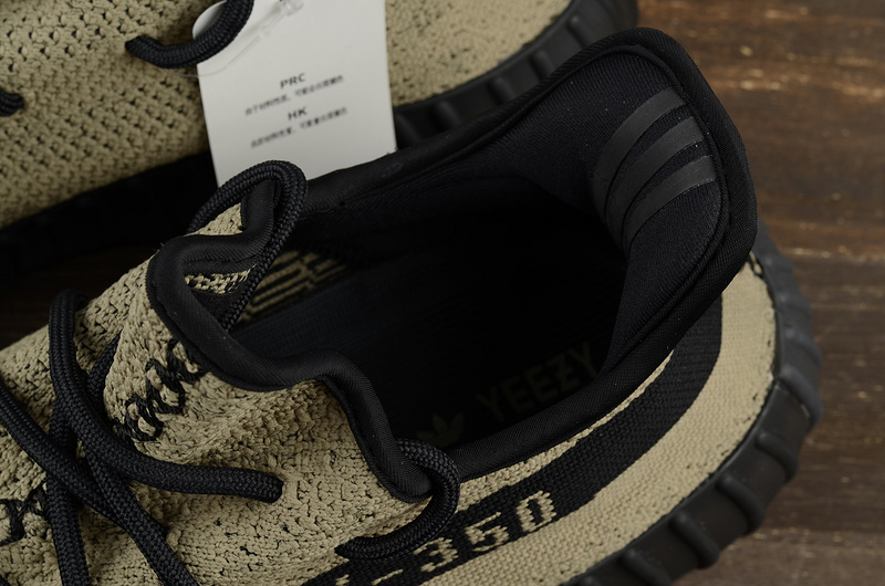 Adidas Yeezy Boost 350 V2 椰子鞋墨绿 图片5
