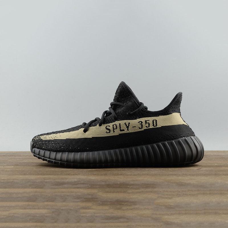 Adidas Yeezy Boost 350 V2 椰子鞋黑绿