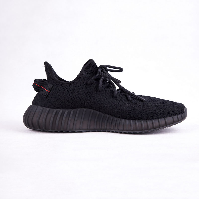 Adidas Yeezy Boost 350 V2 椰子鞋黑红字 缩略图2