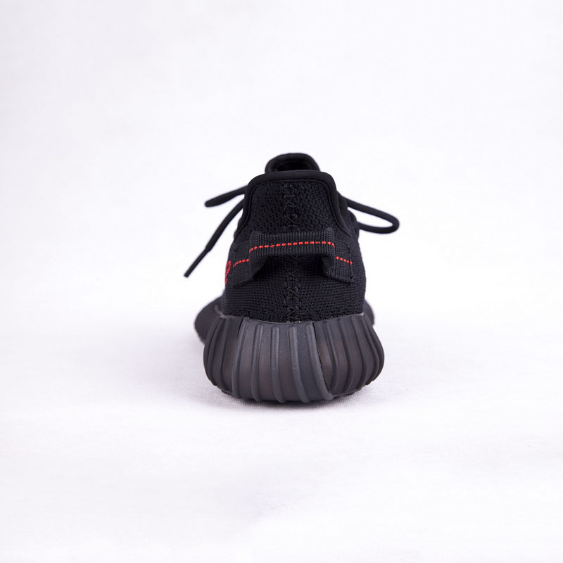 Adidas Yeezy Boost 350 V2 椰子鞋黑红字 缩略图5