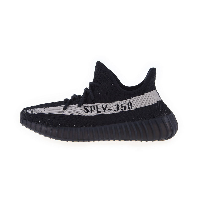 精仿鞋：didas Yeezy Boost 350 V2 椰子鞋黑白