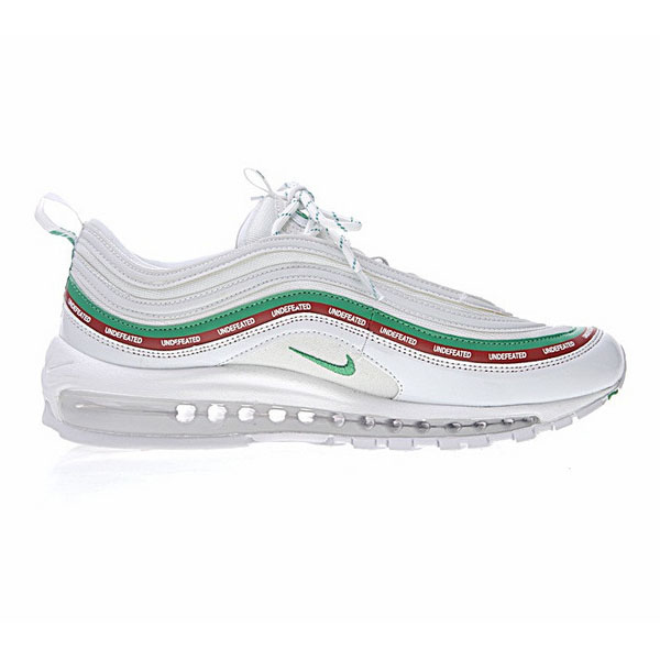 Nike  Undefeated x Nike Air Max 97 OG 20周年复刻气垫跑鞋  五杆白绿红 缩略图4