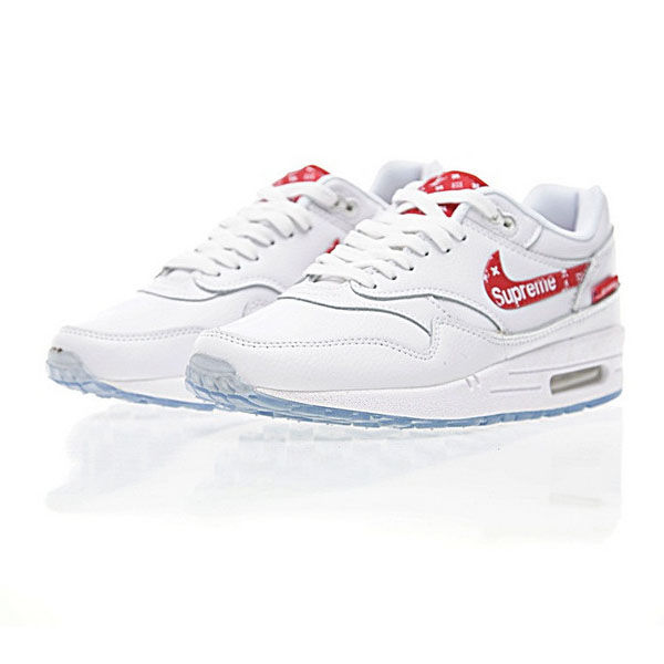 Nike Supreme x Louis Vuitton x Nike Air Max 1 Custom 白红