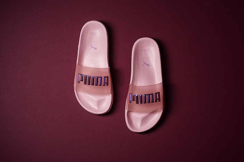 Puma Sophia Webster 公主女子休闲拖鞋独角兽闪粉粉色 图片1