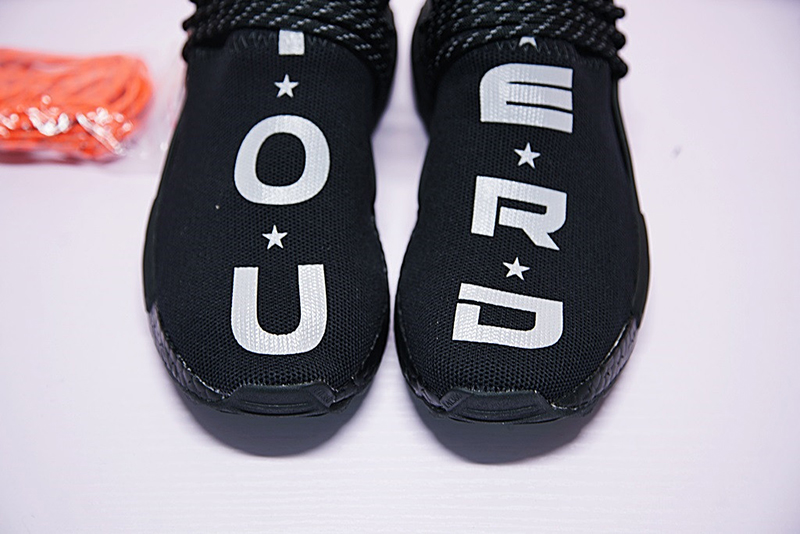 Pharrell Williams x adidas Originals NMD Hu Trail NERD人类系列休闲慢跑鞋反光黑魂迷彩 图片2