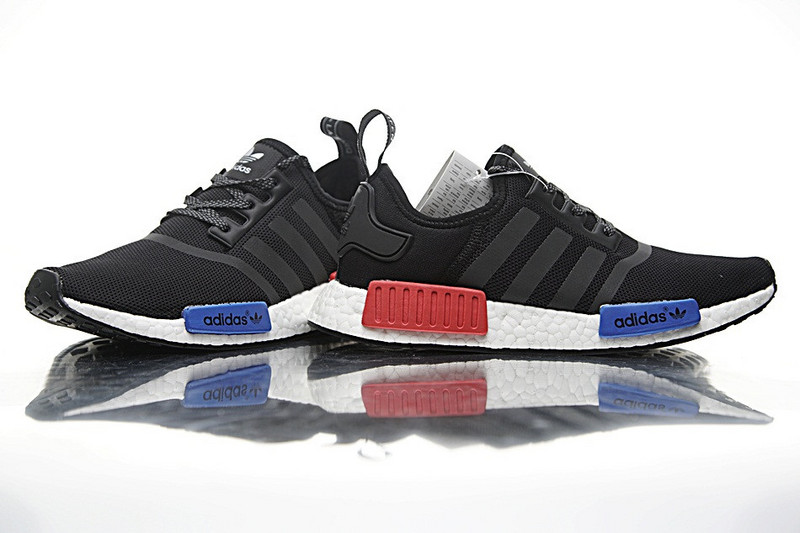 Adidas NMD Cushion R_1 Boost  黑蓝红 图片4