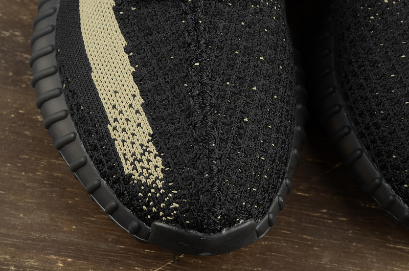 Adidas Yeezy Boost 350 V2 椰子鞋黑绿 图片5