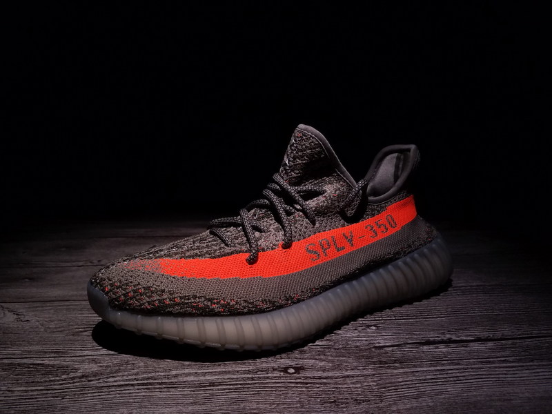 Adidas Yeezy Boost 350 V2 椰子鞋灰橘 图片2