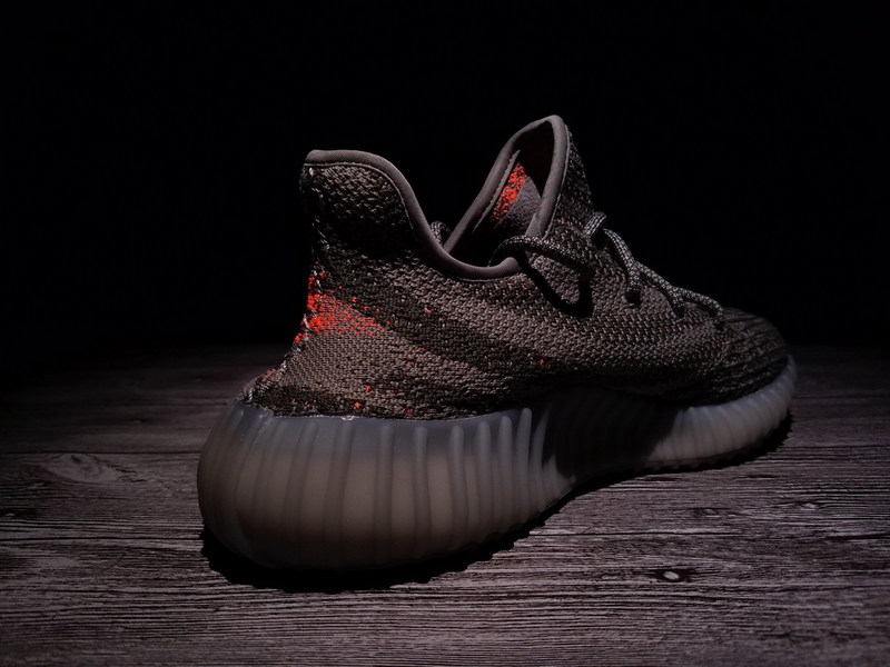 Adidas Yeezy Boost 350 V2 椰子鞋灰橘 图片4