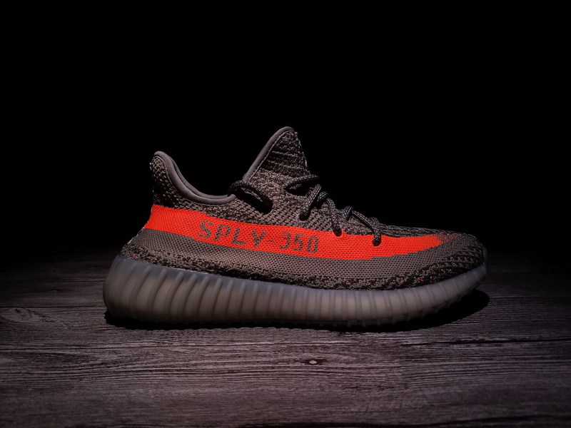 Adidas Yeezy Boost 350 V2 椰子鞋灰橘 图片5