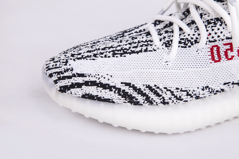 Adidas Yeezy Boost 350 V2 椰子鞋白斑马 图片7