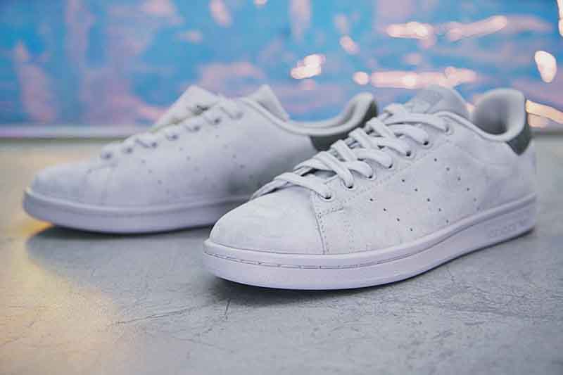 Reigning Champ x adidas Originals STAN SMITH史密斯经典百搭板鞋麂皮灰暗灰 图片4