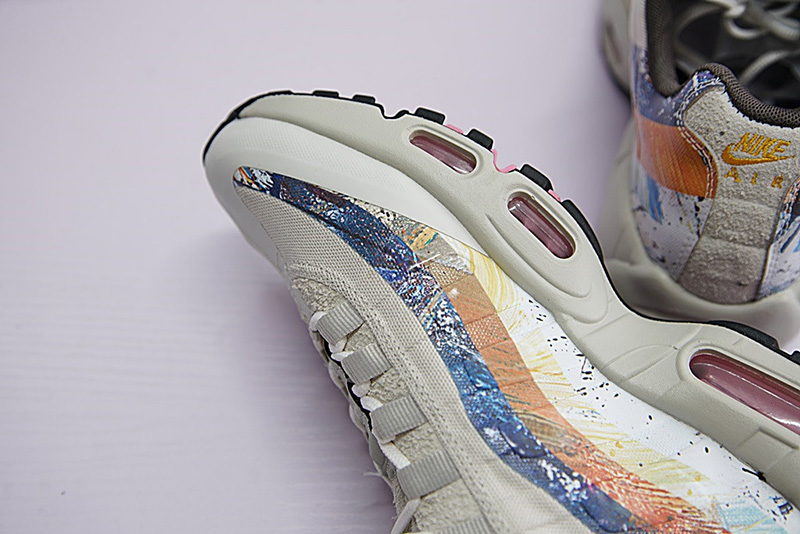 Dave White x size? x Nike Air Max 95气垫慢跑鞋Stone / Thunder 图片3