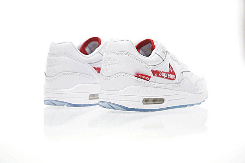 Nike  Supreme x Louis Vuitton x Nike Air Max 1  Custom  白红 图片4