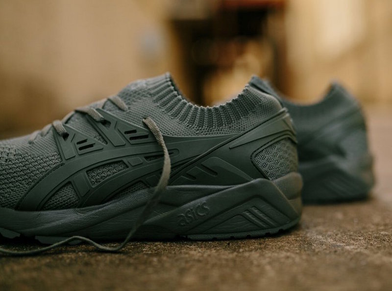 ASICS GEL KAYANO TRAINER KNIT墨绿色 图片4