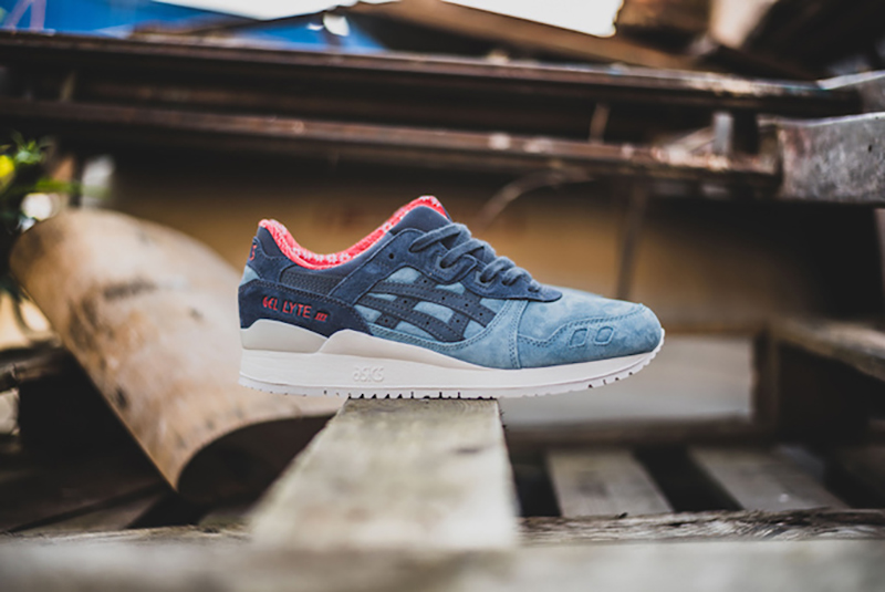 ASICS Tiger GEL-LYTE III“深蓝玉红 ”