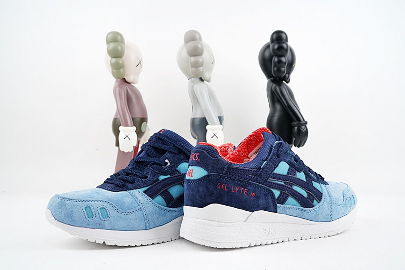 ASICS Tiger GEL-LYTE III深蓝玉红  图片5