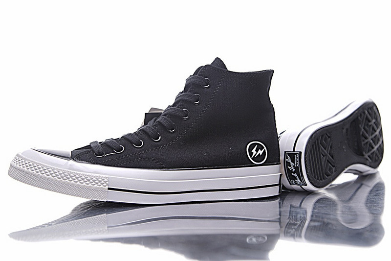 匡威 Fragment Design x Converse Chuck Taylor All Star  黑白 图片1