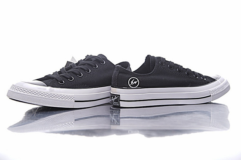 匡威 Fragment Design x Converse Chuck Taylor All Star  黑白 低帮 图片9