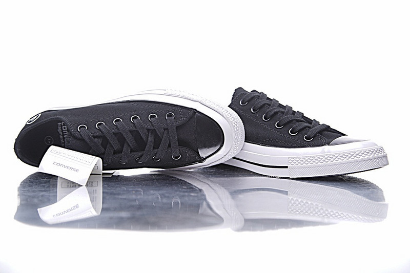 匡威 Fragment Design x Converse Chuck Taylor All Star  黑白 低帮 图片8