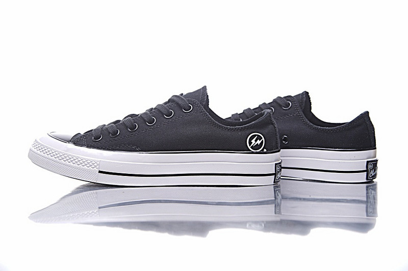 匡威 Fragment Design x Converse Chuck Taylor All Star  黑白 低帮 图片4