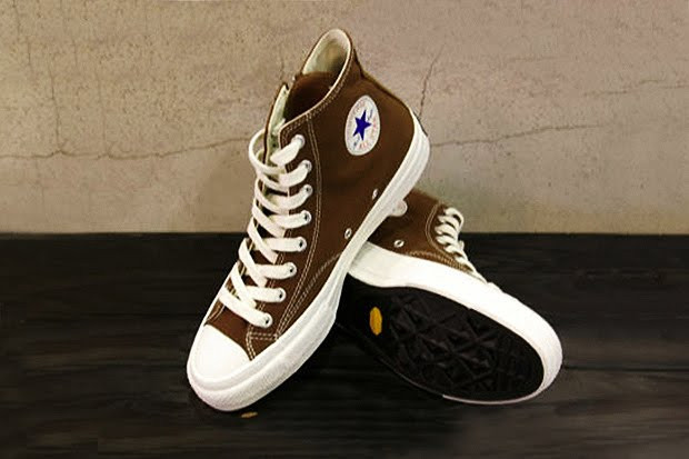 匡威 Nigo x Converse Addict Chuck Taylor All star Zip-Hi  硫化板鞋 棕色 图片4