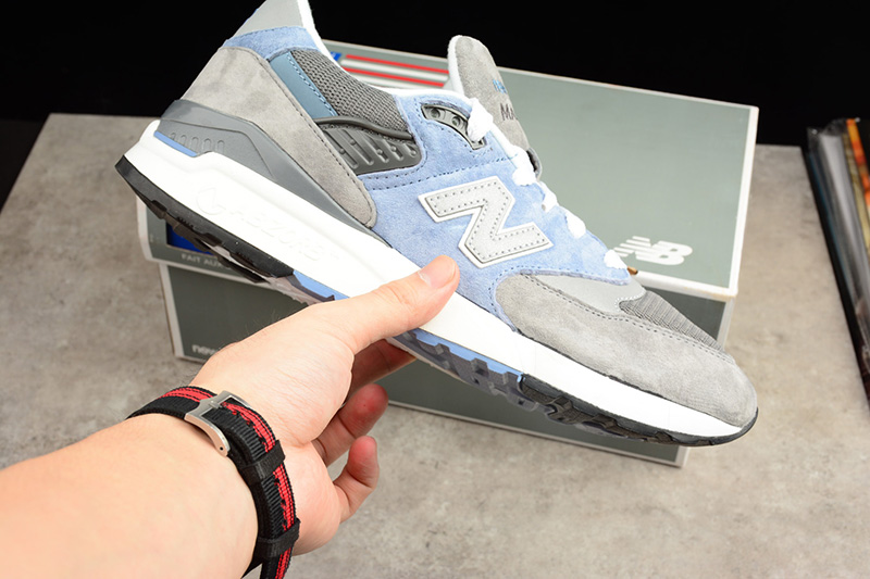 NEW BALANCE M998CPLO NB限定隐藏配色 丹宁蓝灰