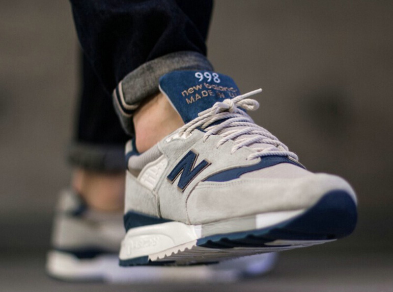 New Balance M998CSEF ‘Grey Navy’ 图片4