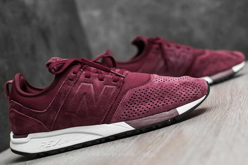 NEW BALANCE 247 BURGUNDY MRL247LR 酒红色