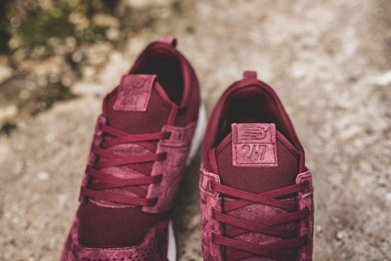 NEW BALANCE 247 BURGUNDY MRL247LR 酒红色 图片2